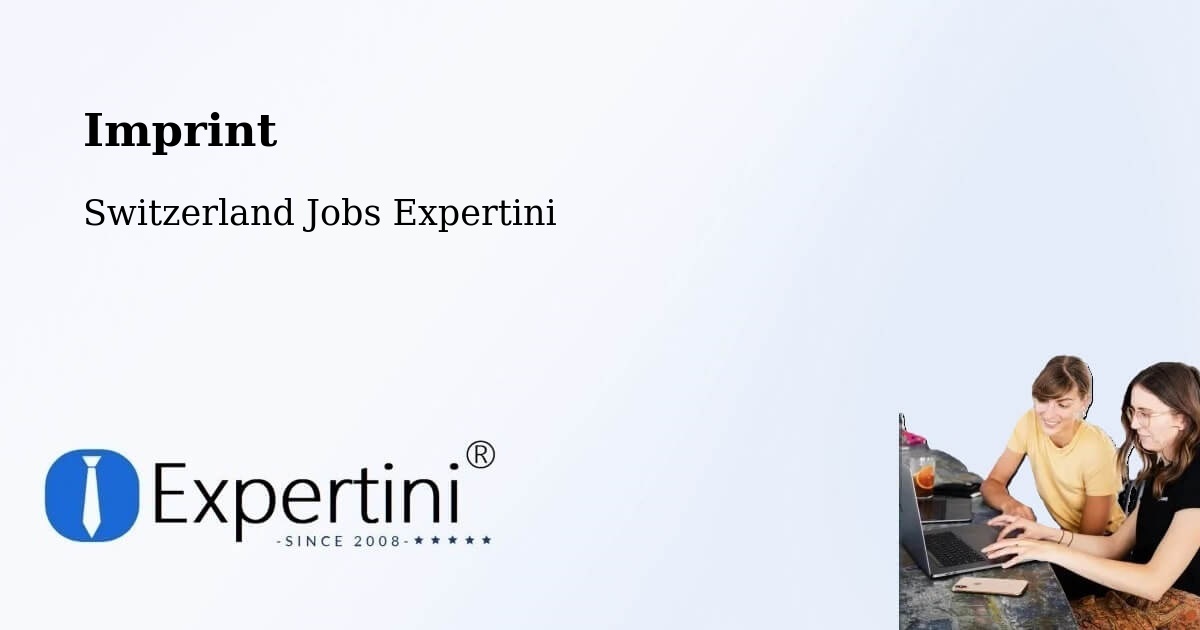 Imprint – Ilanz - Switzerland Jobs Expertini